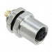 851-004-203R004 by NorComp Inc. - CONNECTOR PLUG FMALE 4P GOLD SLDR CUP