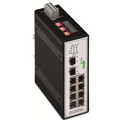 852-103 by WAGO Corporation - INDUSTRIAL-SWITCH; 8-PORT 100BAS