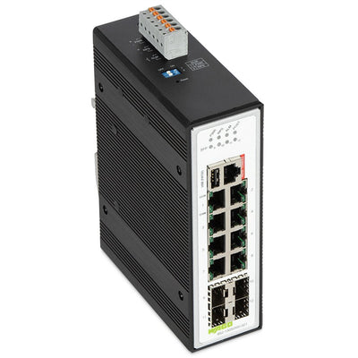 852-1305/000-001 by WAGO Corporation - INDUSTRIAL-MANAGED-SWITCH 8-PORT