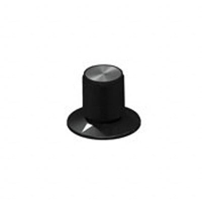 8561 by Keystone Electronics - KNOB KNURLED W/SKRT 0.250"" PLAST