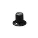 8561 by Keystone Electronics - KNOB KNURLED W/SKRT 0.250"" PLAST