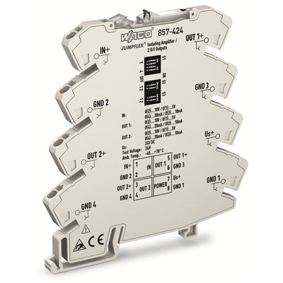 857-424 by WAGO Corporation - ISOLATION AMPLIFIER; CURRENT AND