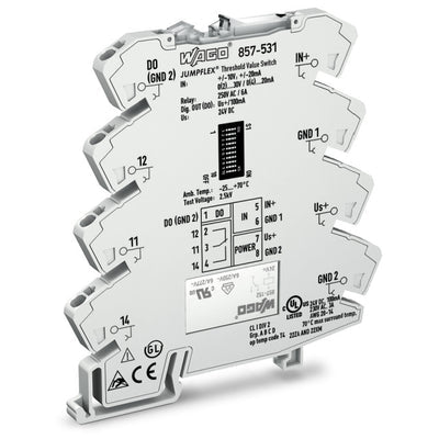 857-531 by WAGO Corporation - JUMPFLEX TRANSDUCER; THRESHOLD V