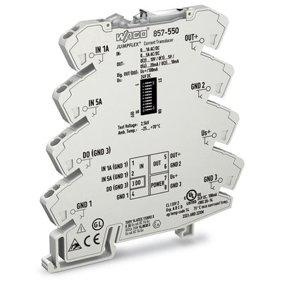 857-550 by WAGO Corporation - CURRENT SIGNAL CONDITIONER; CURR