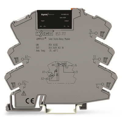 857-717 by WAGO Corporation - SOLIDSTATE RELAY SPST-NO 2A 24-240V