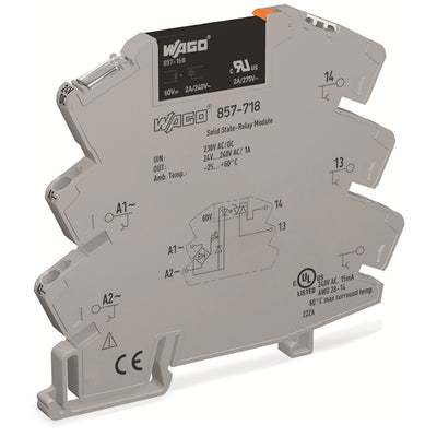 857-718 by WAGO Corporation - SOLIDSTATE RELAY SPST-NO 2A 24-240V