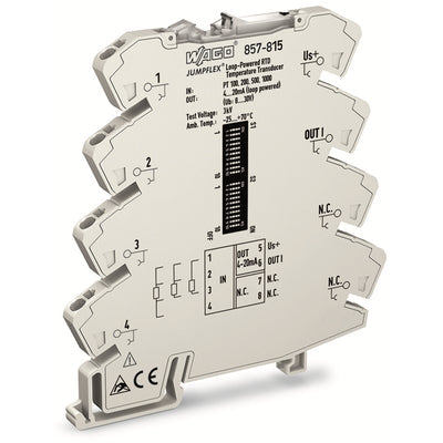 857-815 by WAGO Corporation - TEMPERATURE SIGNAL CONDITIONER F