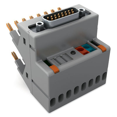 857-986 by WAGO Corporation - INTERFACE ADAPTER; 15-POLE; HIGH