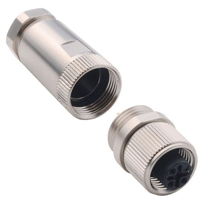 858-003-203RKT1 by NorComp Inc. - CONNECTOR PLUG FMALE 3P GOLD SLDR CUP