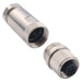 858-L03-203RKT4 by NorComp Inc. - CONNECTOR PLUG FMALE 3P GOLD SLDR CUP