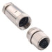 858-004-203RKT4 by NorComp Inc. - CONNECTOR PLUG FMALE 4P GOLD SLDR CUP