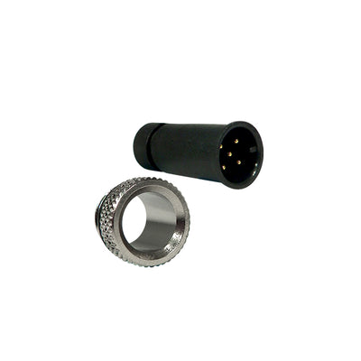 858-005-103RLU4 by NorComp Inc. - CONNECTOR RECPT MALE 5P GOLD SLDR CUP