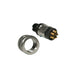 858-008-203RLS4 by NorComp Inc. - CONNECTOR PLUG FMALE 8P GOLD SLDR CUP