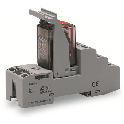 858-514 by WAGO Corporation - RELAY GEN PURPOSE 4PDT 5A 24V