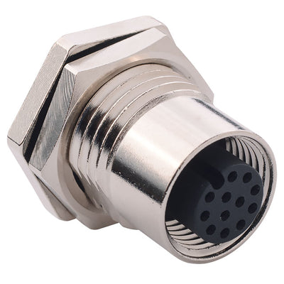 859-012-203R004 by NorComp Inc. - CONNECTOR PLUG FMALE 12P SOLDER CUP