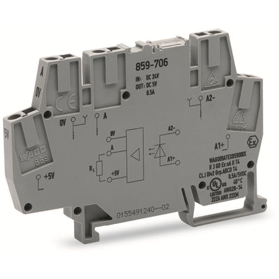 859-706 by WAGO Corporation - SOLIDSTATE RELAY SPST-NO 500MA 4-6.25V