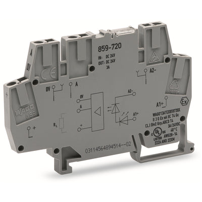 859-720 by WAGO Corporation - SOLIDSTATE RELAY SPST-NO 3A 10-30V