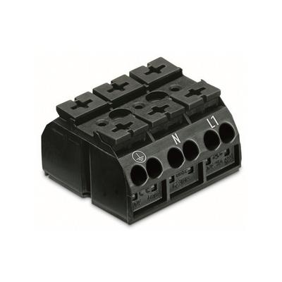 862-1503 by WAGO Corporation - 4-CONDUCTOR CHASSIS-MOUNT TERMIN