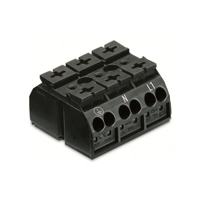862-1533 by WAGO Corporation - 4-CONDUCTOR CHASSIS-MOUNT TERMIN