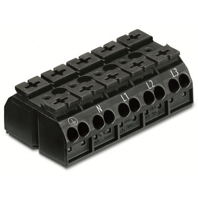 862-1515 by WAGO Corporation - 4-CONDUCTOR CHASSIS-MOUNT TERMIN