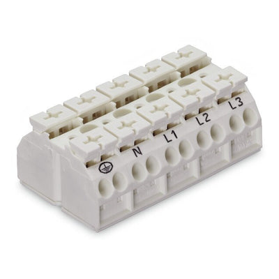 862-1605 by WAGO Corporation - 4-CONDUCTOR CHASSIS-MOUNT TERMIN