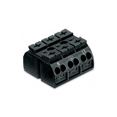 862-2593 by WAGO Corporation - 4-CONDUCTOR CHASSIS-MOUNT TERMIN