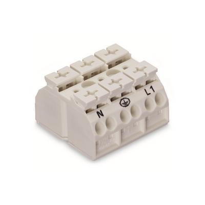 862-8693 by WAGO Corporation - 4-CONDUCTOR CHASSIS-MOUNT TERMIN