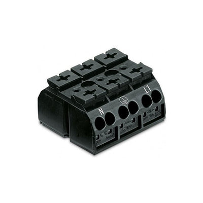 862-8503 by WAGO Corporation - 4-CONDUCTOR CHASSIS-MOUNT TERMIN