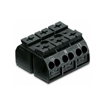 862-9593 by WAGO Corporation - 4-CONDUCTOR CHASSIS-MOUNT TERMIN