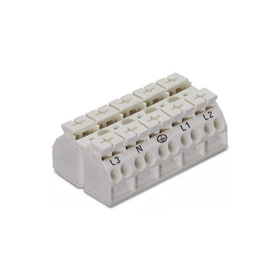 862-615 by WAGO Corporation - 4-CONDUCTOR CHASSIS-MOUNT TERMIN