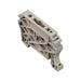 8630740000 by Weidmuller - CONNECTOR TERM BLK END BRKT RAIL BG