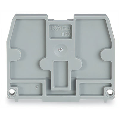 869-375 by WAGO Corporation - END PLATE; FOR TERMINAL BLOCKS W
