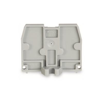 869-385 by WAGO Corporation - END PLATE; WITH FIXING FLANGE M3