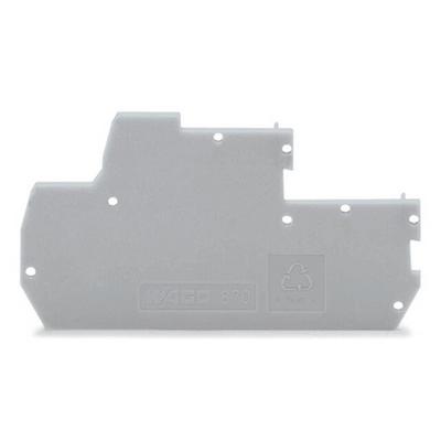 870-118 by WAGO Corporation - END AND INTERMEDIATE PLATE; 1 MM