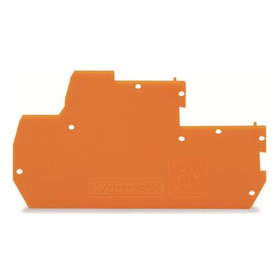 870-119 by WAGO Corporation - END AND INTERMEDIATE PLATE; 1 MM