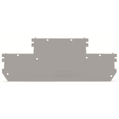 870-168 by WAGO Corporation - END AND INTERMEDIATE PLATE; 1 MM