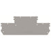 870-168 by WAGO Corporation - END AND INTERMEDIATE PLATE; 1 MM
