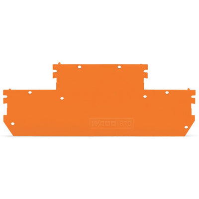 870-169 by WAGO Corporation - END AND INTERMEDIATE PLATE; 1 MM