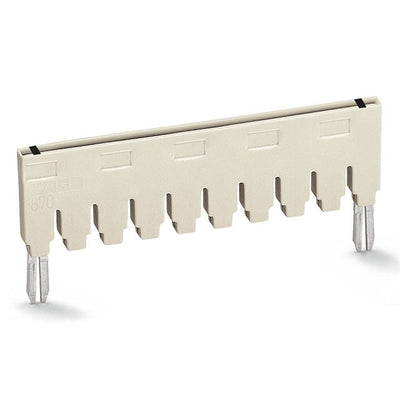 870-434 by WAGO Corporation - PUSH-IN TYPE JUMPER BAR; INSULAT