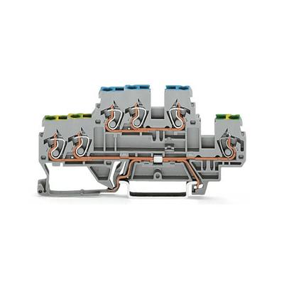 870-536 by WAGO Corporation - 3-CONDUCTOR, DOUBLE-DECK TERMINA