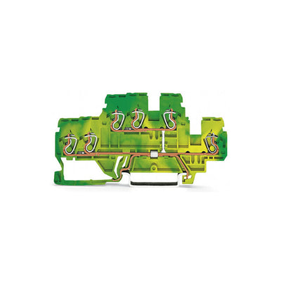 870-537 by WAGO Corporation - 3-CONDUCTOR, DOUBLE-DECK TERMINA
