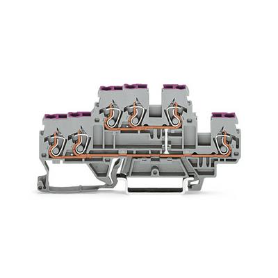 870-539 by WAGO Corporation - 3-CONDUCTOR, DOUBLE-DECK TERMINA