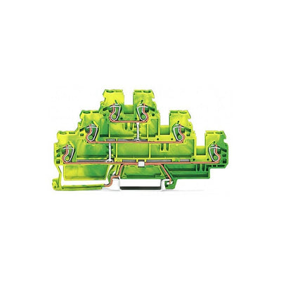 870-557 by WAGO Corporation - TRIPLE-DECK TERMINAL BLOCK; 6-CO