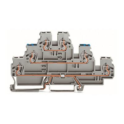 870-558 by WAGO Corporation - TRIPLE-DECK TERMINAL BLOCK; THRO