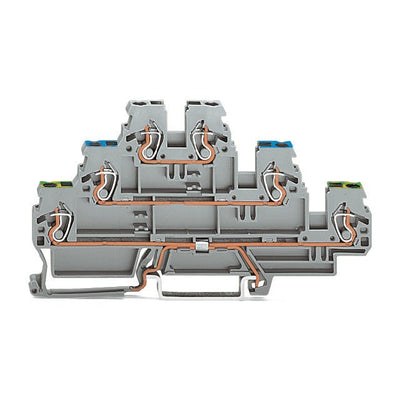 870-567 by WAGO Corporation - TRIPLE-DECK TERMINAL BLOCK; GROU