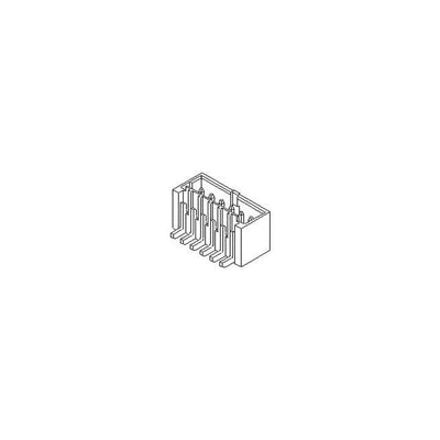 87437-1343 by Molex - 1.5MM WTB HDR VT SMT 2.54SNLF T&