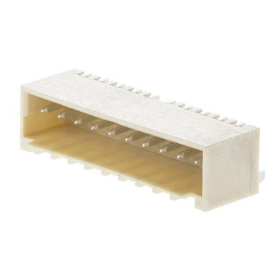87438-0442 by Molex - 1.5MM WTB HDR RA SMT 2.54SNLF 4C