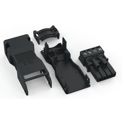 890-104 by WAGO Corporation - SOCKET WITH STRAIN RELIEF HOUSIN