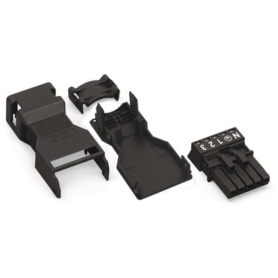 890-105 by WAGO Corporation - SOCKET WITH STRAIN RELIEF HOUSIN