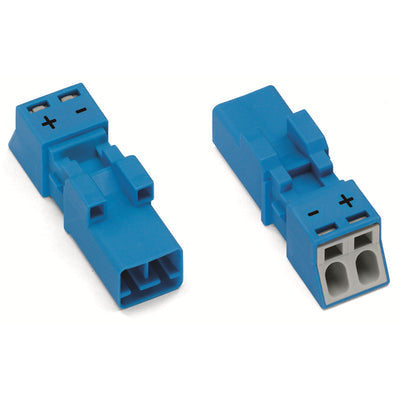890-1112 by WAGO Corporation - PLUG 2-POLE; BLUE